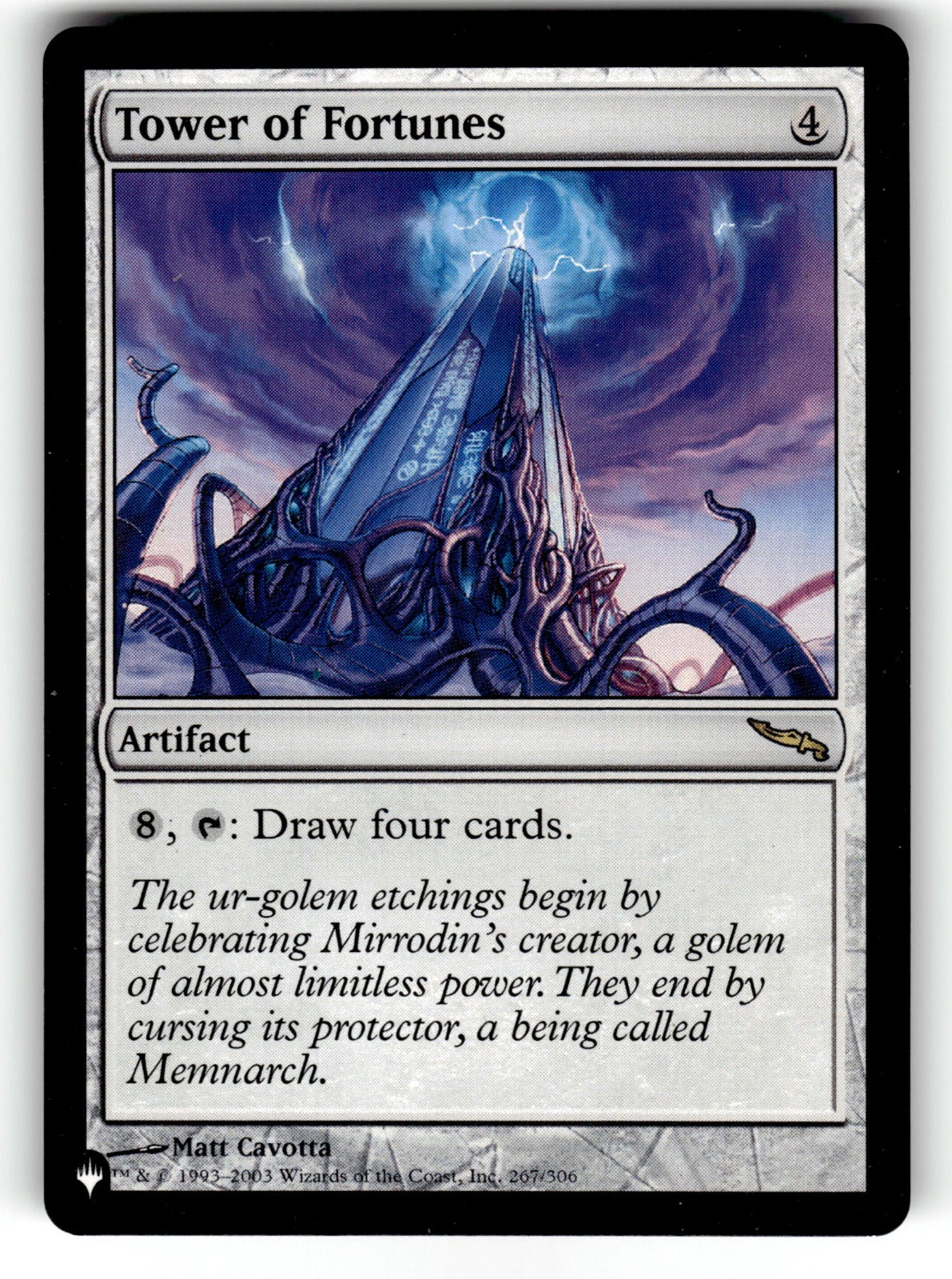 Tower of Fortunes – 267/306 LIST: The List Reprints R NM