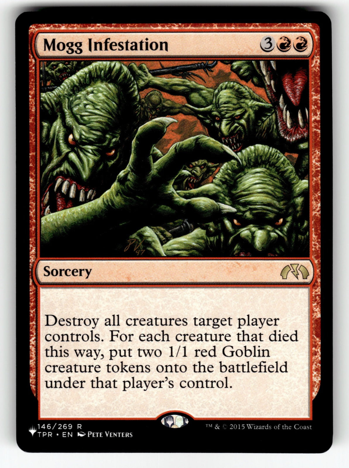 Mogg Infestation – 146/269 LIST: The List Reprints R NM