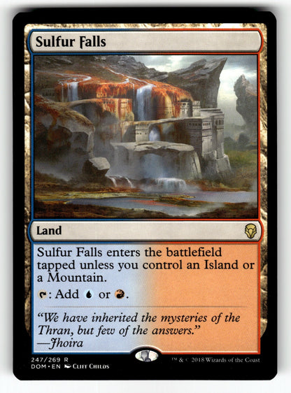 Sulfur Falls – 247 DOM: Dominaria R NM