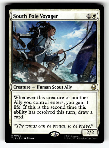 South Pole Voyager – 35 TLA: Avatar: The Last Airbender R NM