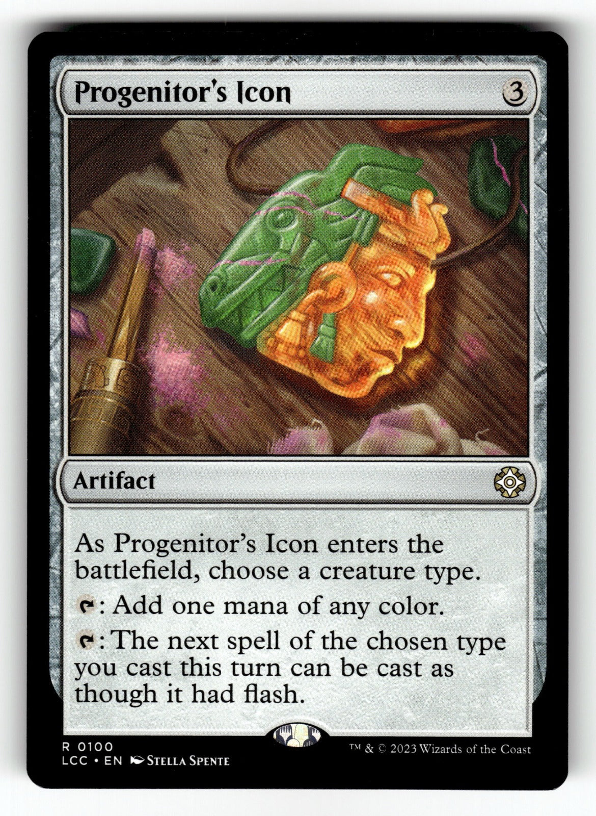 Progenitor's Icon – 100 LCC: Commander: The Lost Caverns of Ixalan R NM