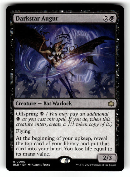 Darkstar Augur – 90 BLB: Bloomburrow R NM