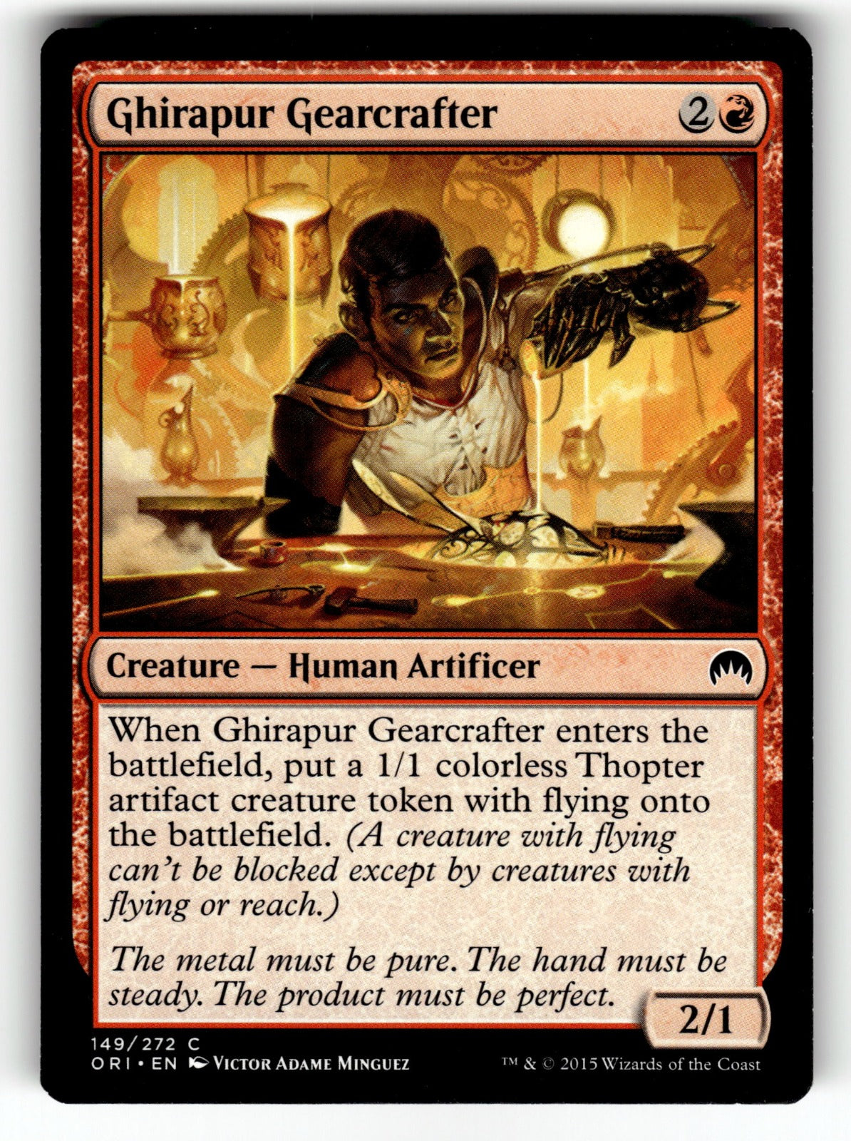 Ghirapur Gearcrafter – 149 ORI: Magic Origins C LP