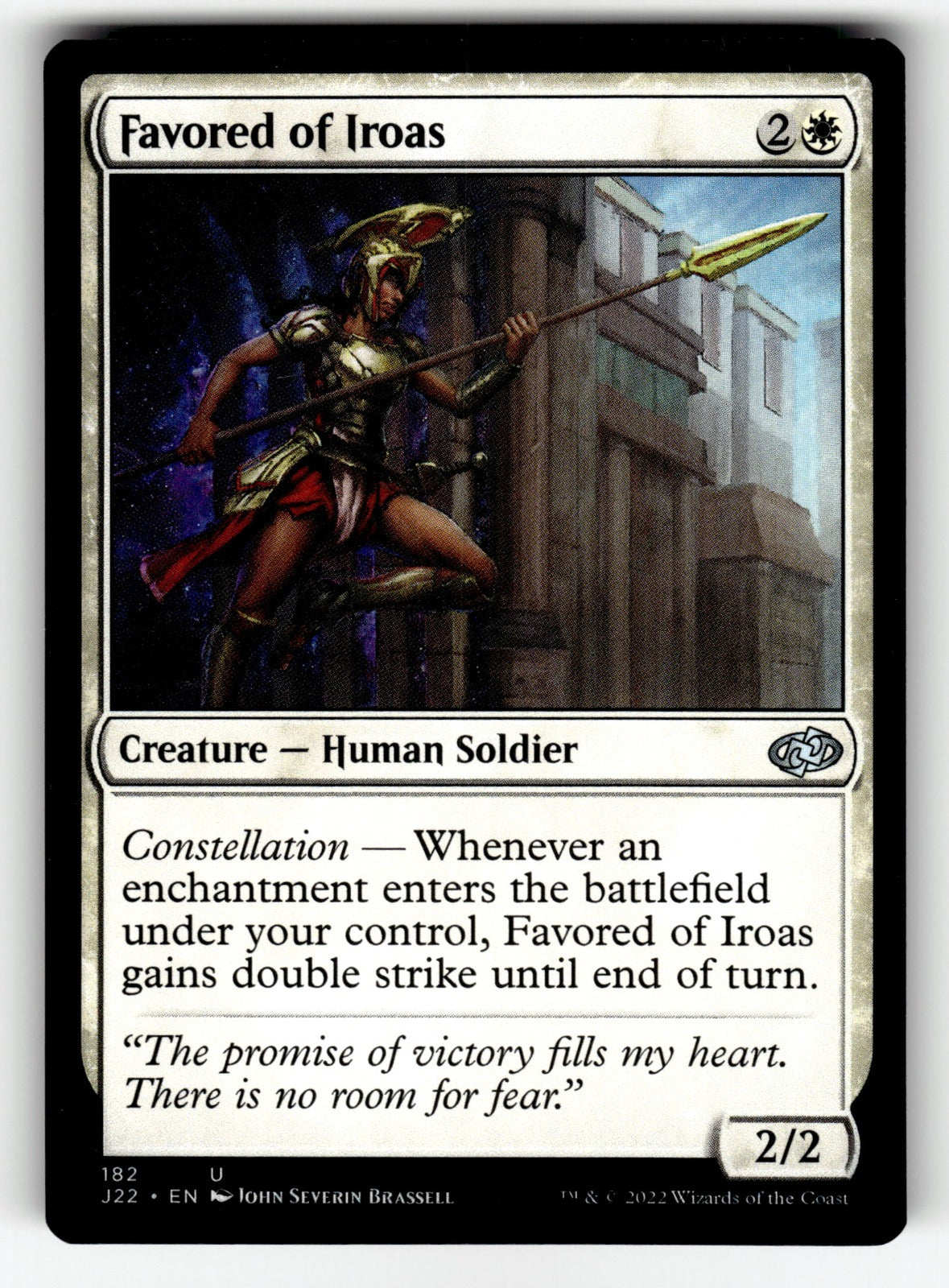 Favored of Iroas – 182 J22: Jumpstart 2022 U NM