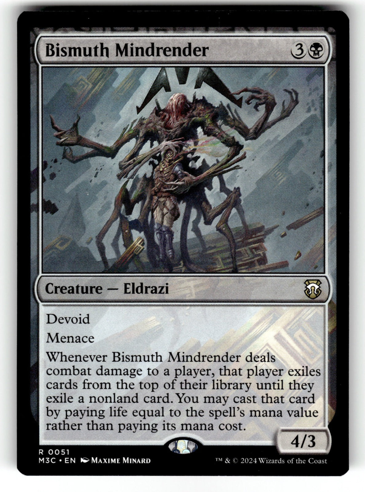 Bismuth Mindrender – 51 M3C: Commander: Modern Horizons 3 R NM