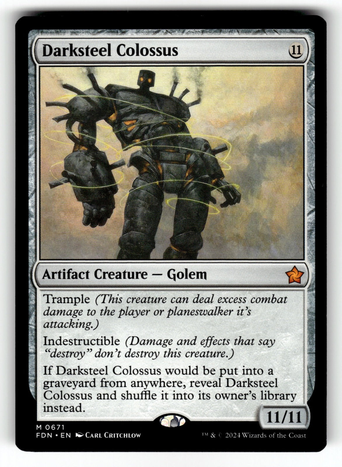 Darksteel Colossus – 671 FDN: Foundations M LP