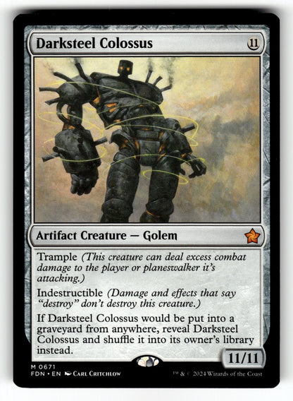 Darksteel Colossus – 671 FDN: Foundations M LP