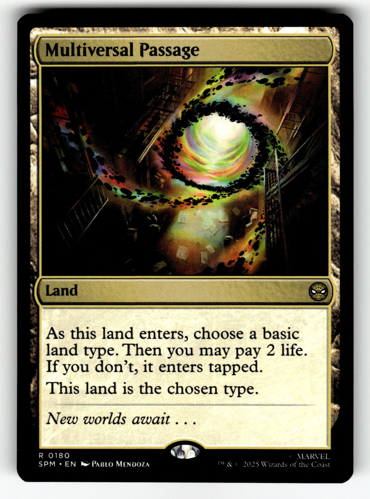 Multiversal Passage – 180 SPM: Marvel's Spider-Man R NM