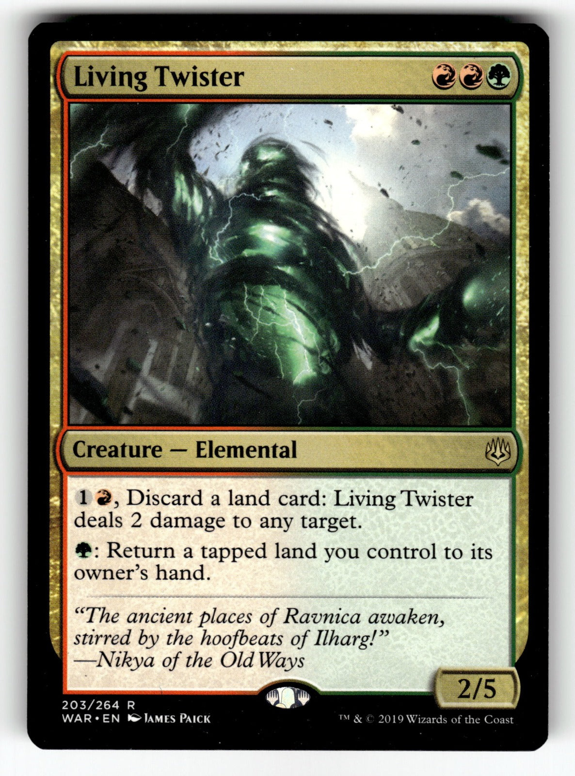 Living Twister – 203 WAR: War of the Spark R LP