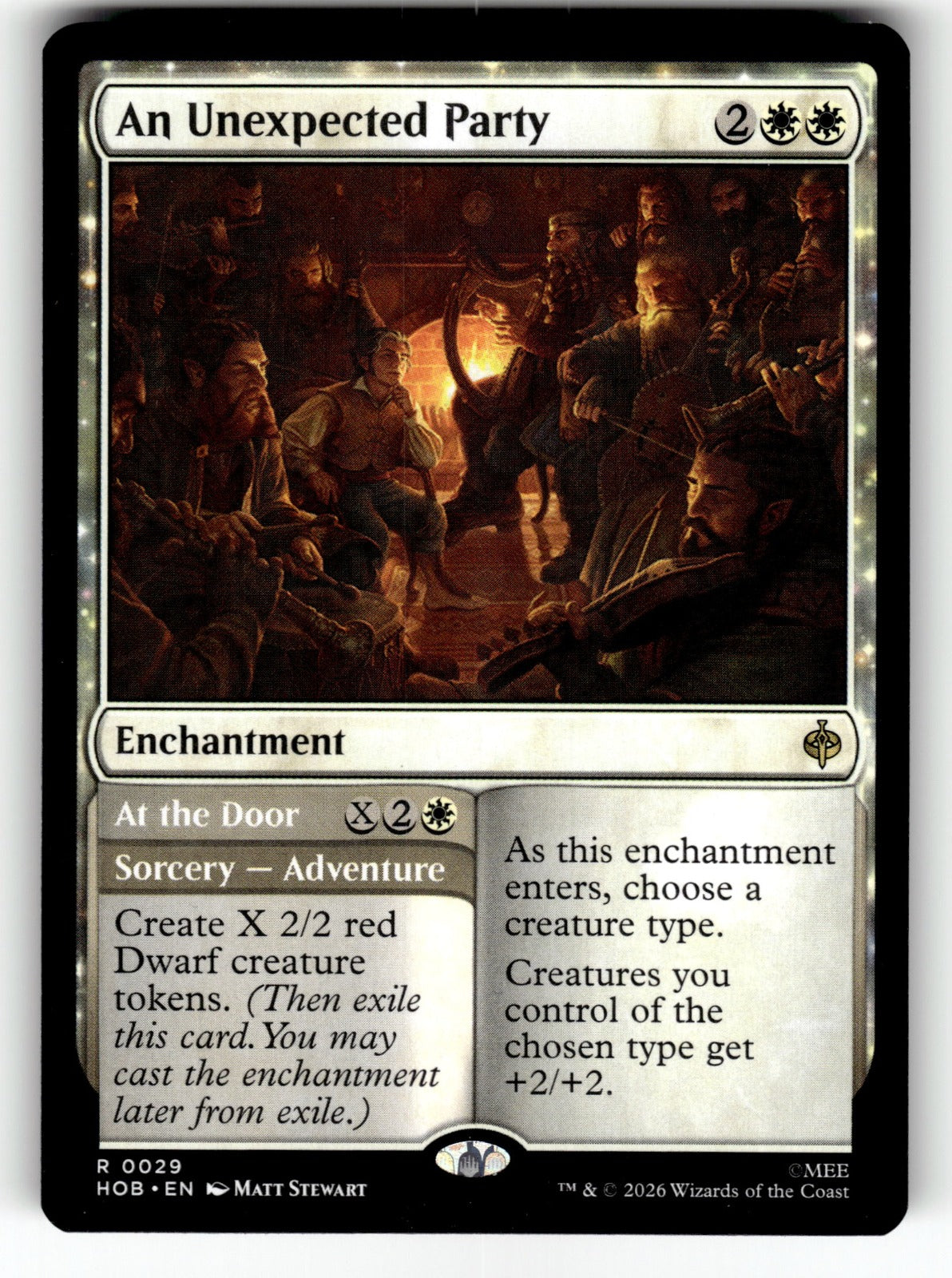 An Unexpected Party – 29 HOB: The Hobbit R NM