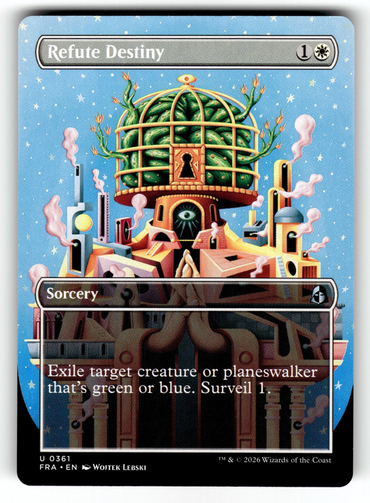 Refute Destiny (Borderless) – 361 FRA: Reality Fracture U NM