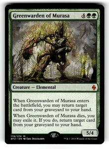 Greenwarden of Murasa – 174 BFZ: Battle for Zendikar M NM