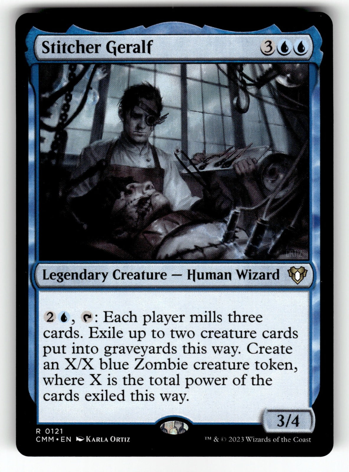 Stitcher Geralf – 121 CMM: Commander Masters R NM
