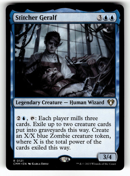 Stitcher Geralf – 121 CMM: Commander Masters R NM