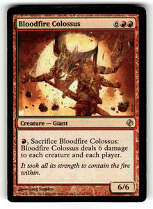 Bloodfire Colossus – 62 DDI: Duel Decks: Venser vs. Koth R LP