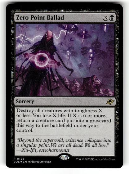Zero Point Ballad – 128 EOE: Edge of Eternities R Foil NM
