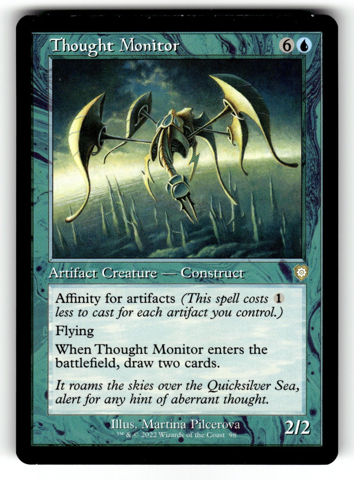 Thought Monitor (Retro Frame) – 98 BRC: Commander: The Brothers' War R NM