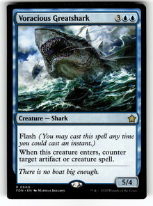 Voracious Greatshark – 600 FDN: Foundations R NM