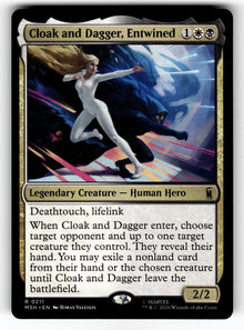Cloak and Dagger, Entwined – 211 MSH: Marvel Super Heroes R NM