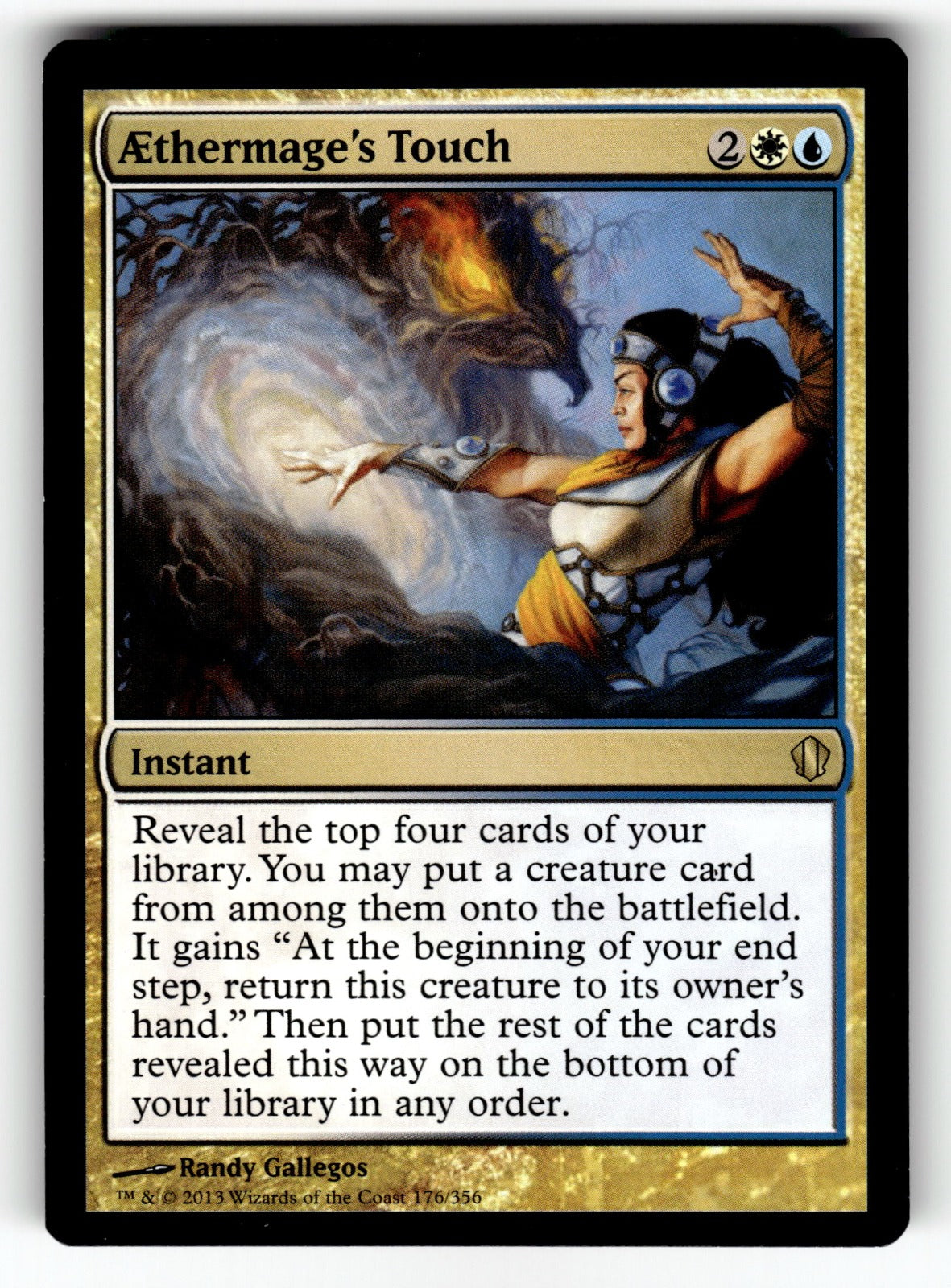 Aethermage's Touch – 176 C13: Commander 2013 R NM