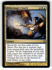 Aethermage's Touch – 176 C13: Commander 2013 R NM