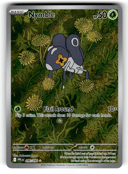 Nymble - 096/094 PFL: ME02: Phantasmal Flames Illustration Rare Holo NM