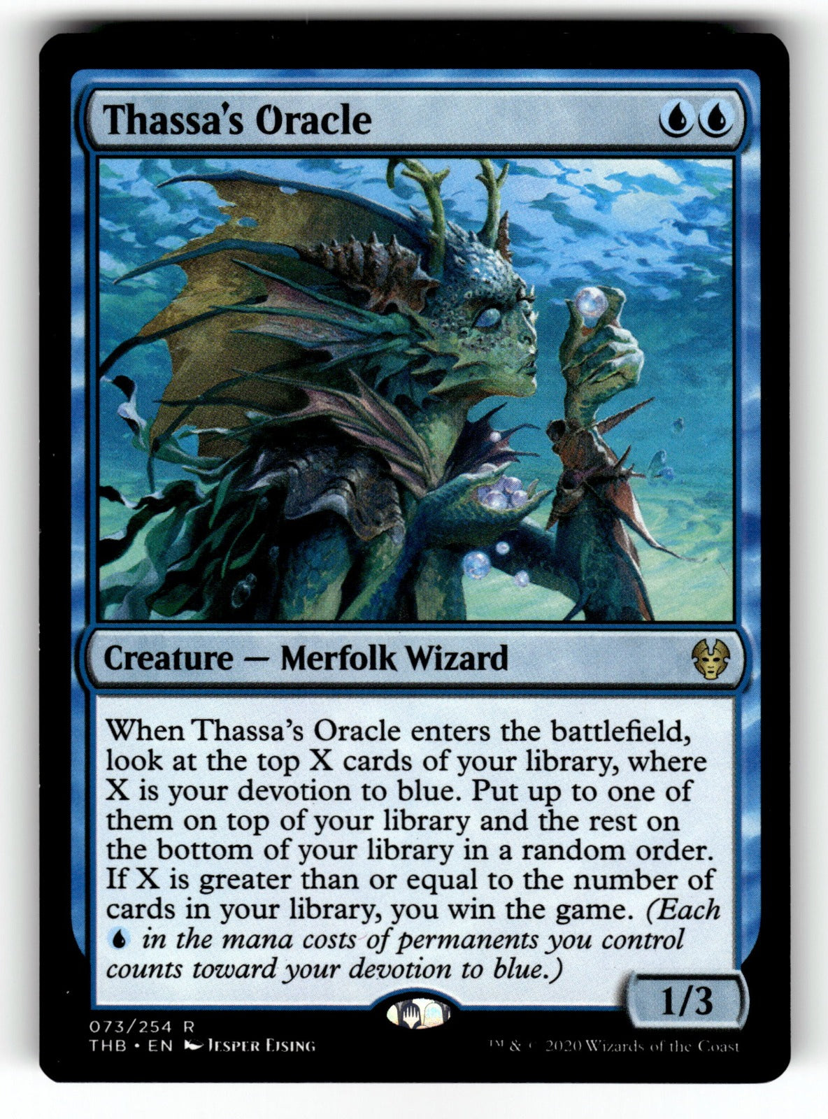 Thassa's Oracle – 73 THB: Theros Beyond Death R NM
