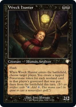 Wreck Hunter (Retro Frame) – 11 BRC: Commander: The Brothers' War R NM