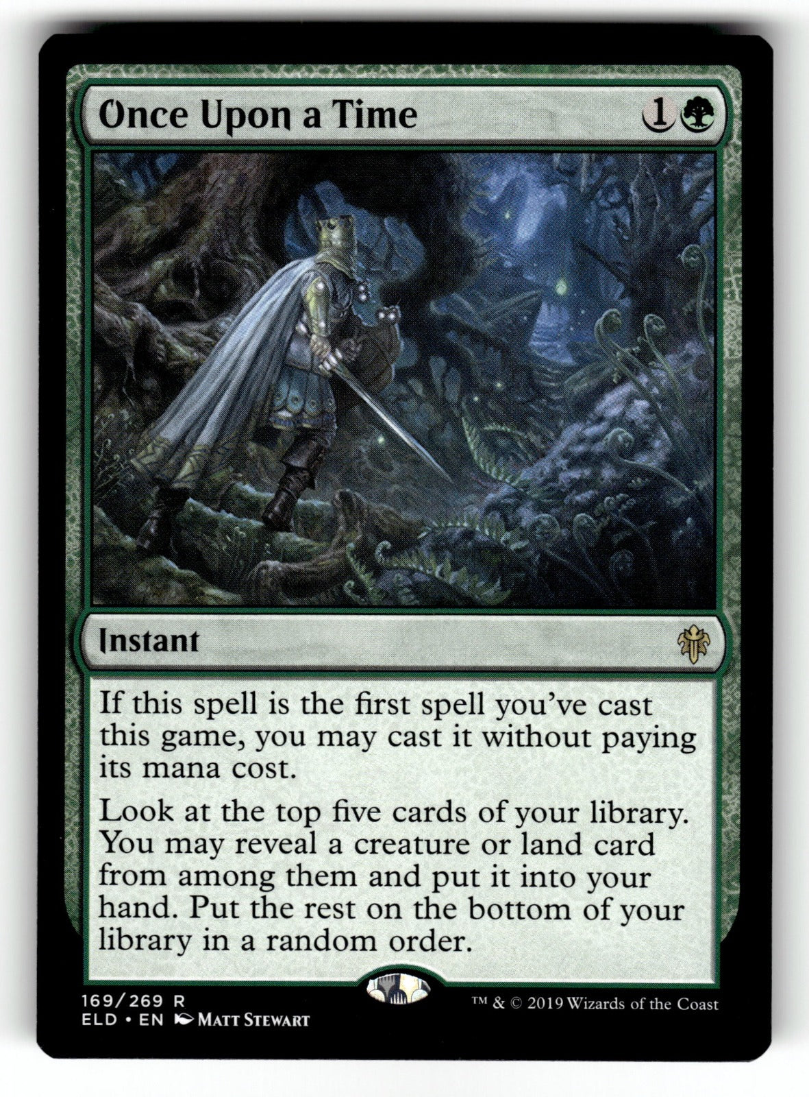 Once Upon a Time – 169 ELD: Throne of Eldraine R NM
