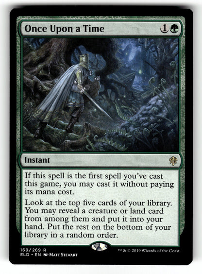 Once Upon a Time – 169 ELD: Throne of Eldraine R NM