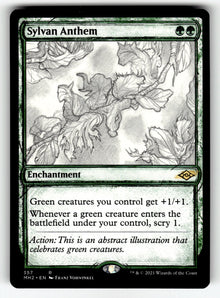 Sylvan Anthem (Showcase) – 357 MH2: Modern Horizons 2 R LP
