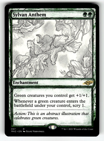 Sylvan Anthem (Showcase) – 357 MH2: Modern Horizons 2 R LP