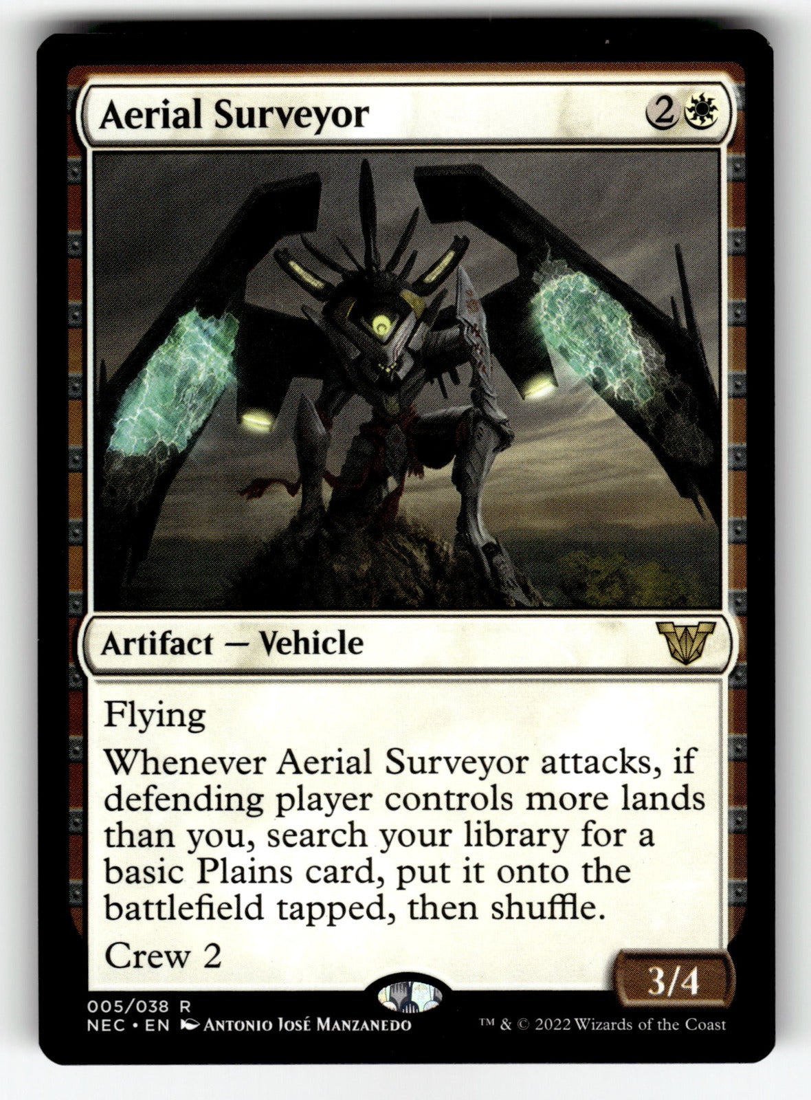 Aerial Surveyor – 5 NEC: Commander: Kamigawa: Neon Dynasty R NM