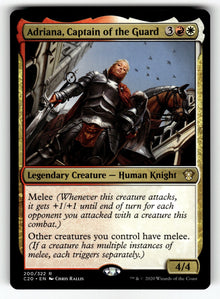 Adriana, Captain of the Guard – 200 C20: Commander 2020 R NM