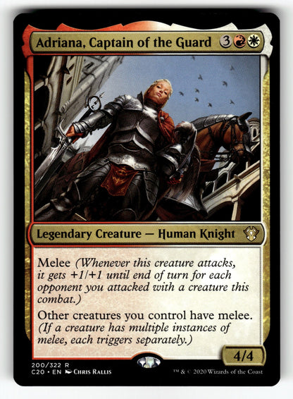Adriana, Captain of the Guard – 200 C20: Commander 2020 R NM