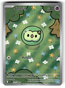 Solosis – 118/086 BLK: SV: Black Bolt Illustration Rare Holo NM