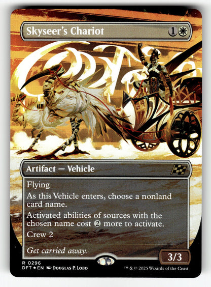 Skyseer's Chariot (Borderless) – 296 DFT: Aetherdrift R FoilNM