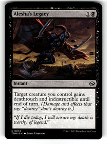 Alesha's Legacy – 72 TDM: Tarkir: Dragonstorm C NM