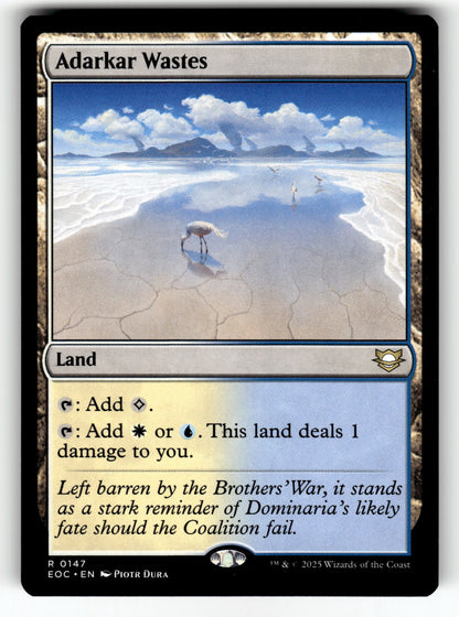Adarkar Wastes – 147 EOC: Commander: Edge of Eternities R NM
