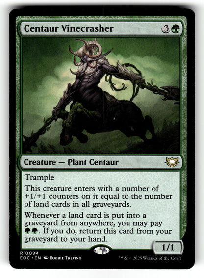 Centaur Vinecrasher – 94 EOC: Commander: Edge of Eternities R NM