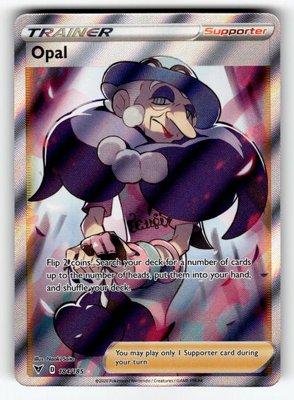 Opal (Full Art) - 184/185 SWSH04: SWSH04: Vivid Voltage Ultra Rare Holo NM
