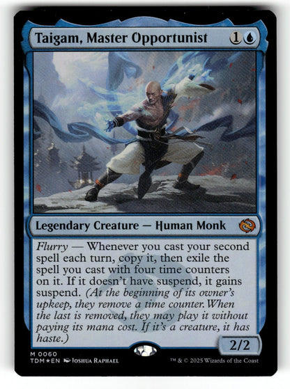 Taigam, Master Opportunist – 60 TDM: Tarkir: Dragonstorm M Foil LP