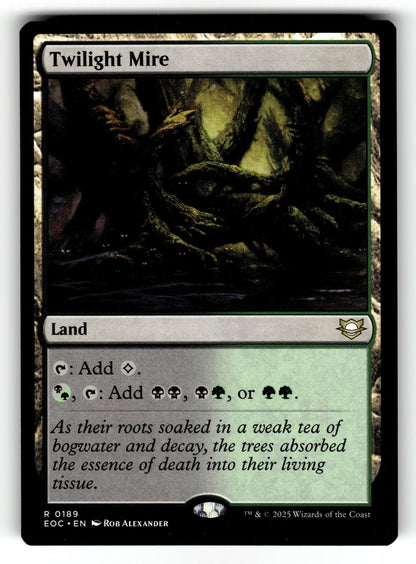 Twilight Mire – 189 EOC: Commander: Edge of Eternities R NM