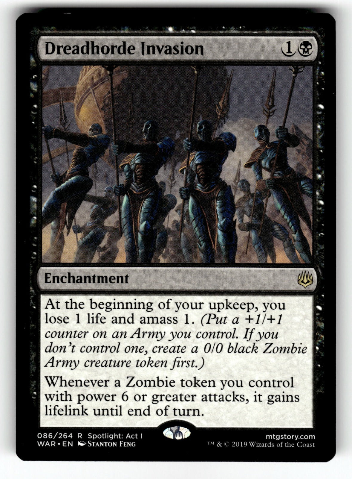 Dreadhorde Invasion – 86 WAR: War of the Spark R NM