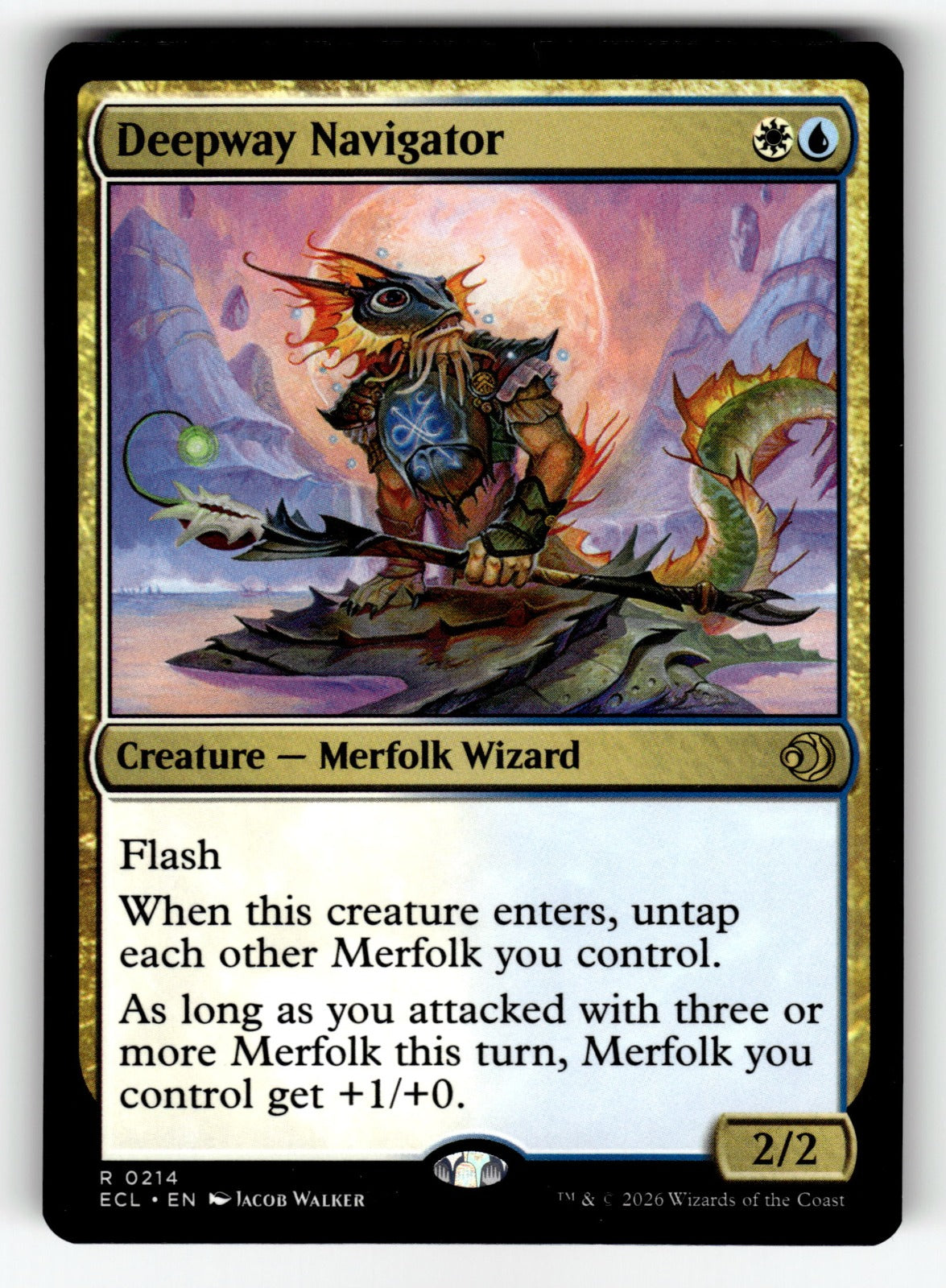 Deepway Navigator – 214 ECL: Lorwyn Eclipsed R NM