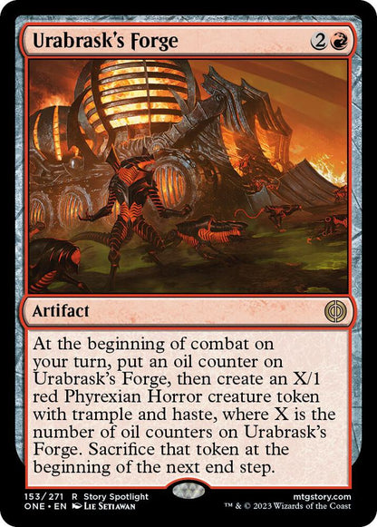Urabrask's Forge – 153 ONE: Phyrexia: All Will Be One R NM