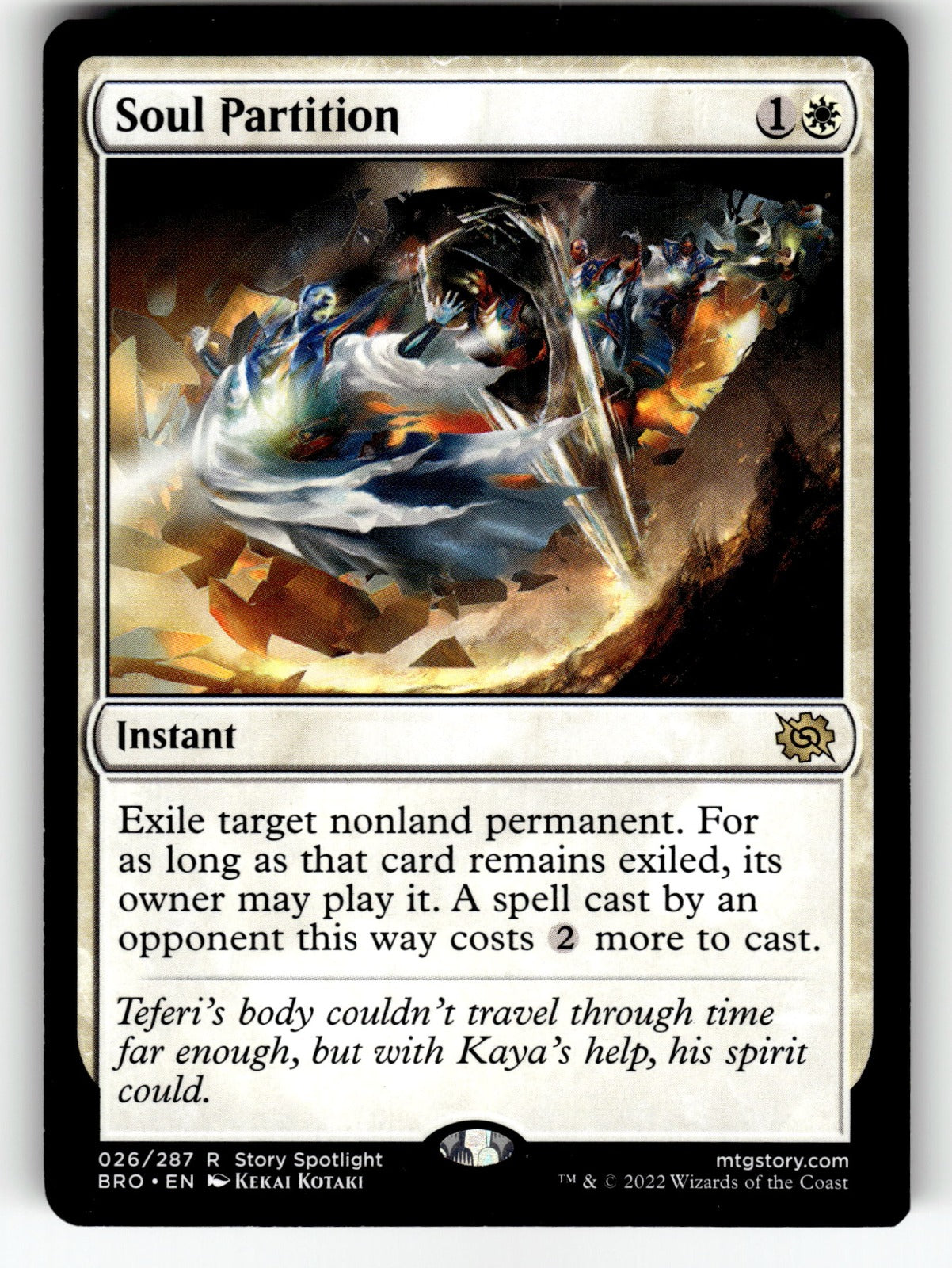 Soul Partition – 26 BRO: The Brothers' War R NM