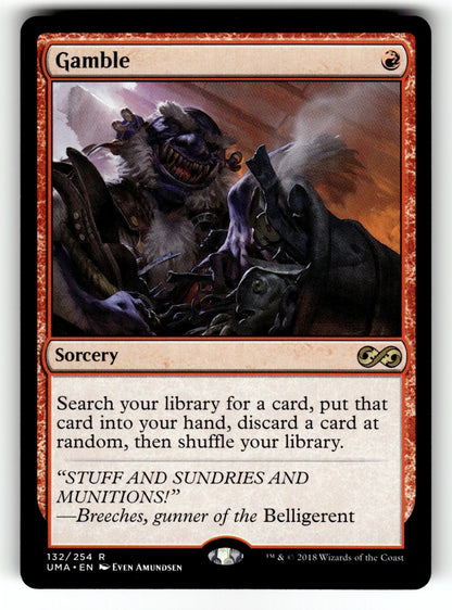 Gamble – 132 UMA: Ultimate Masters R NM