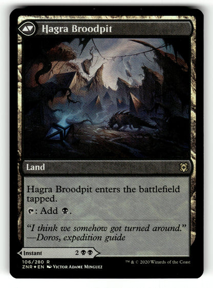 Hagra Mauling – 106 PRE: Prerelease Cards R Foil LP (Back)