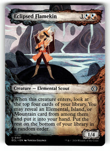 Eclipsed Flamekin (Showcase) – 337 ECL: Lorwyn Eclipsed U NM